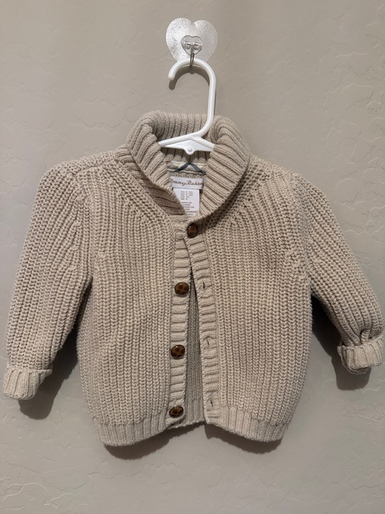 Tommy Bahama Other - Tommy Bahama Cream Shawl Collar Knit Cardigan for Kids